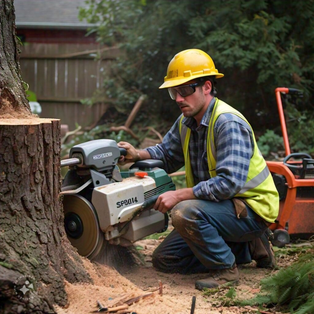 removing a stump 1